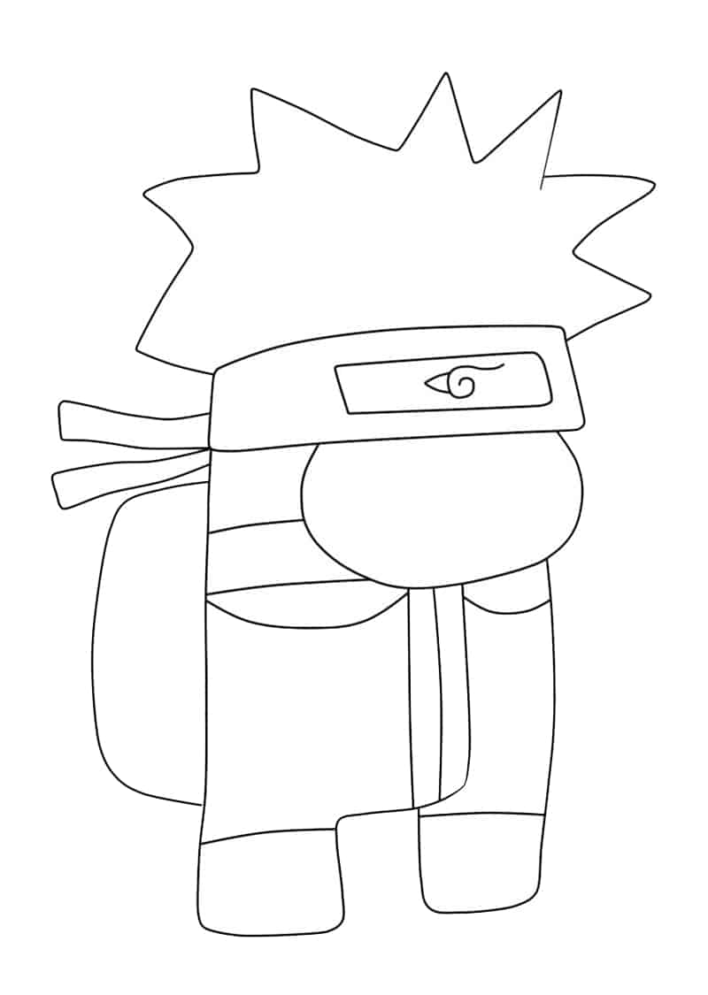 Among us coloring pages free to print
