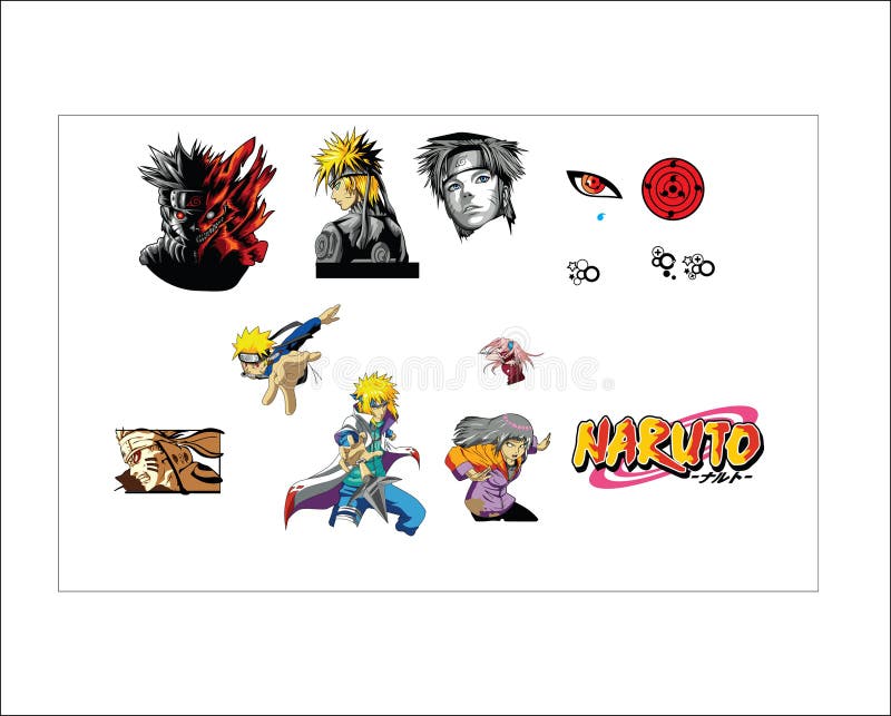 Naruto art stock illustrations â naruto art stock illustrations vectors clipart