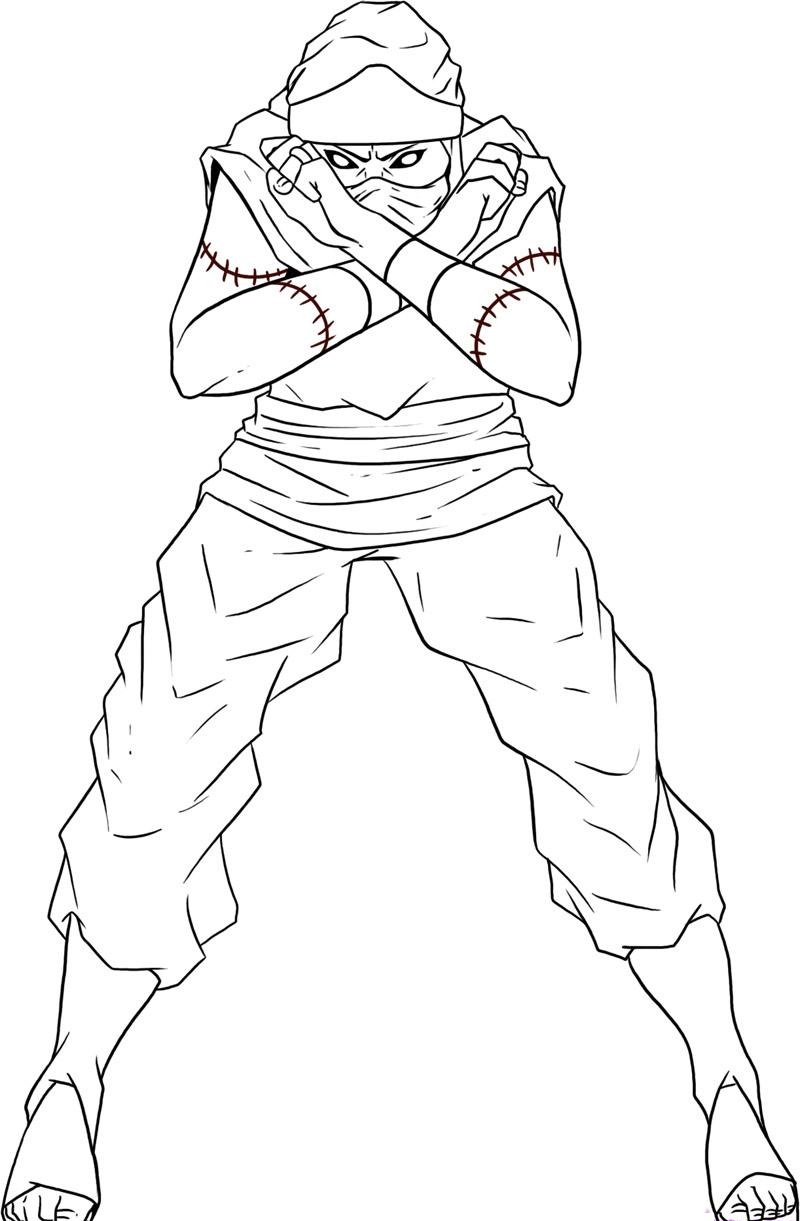 Free printable naruto coloring pages for kids