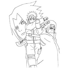 Top free printable naruto coloring pages online