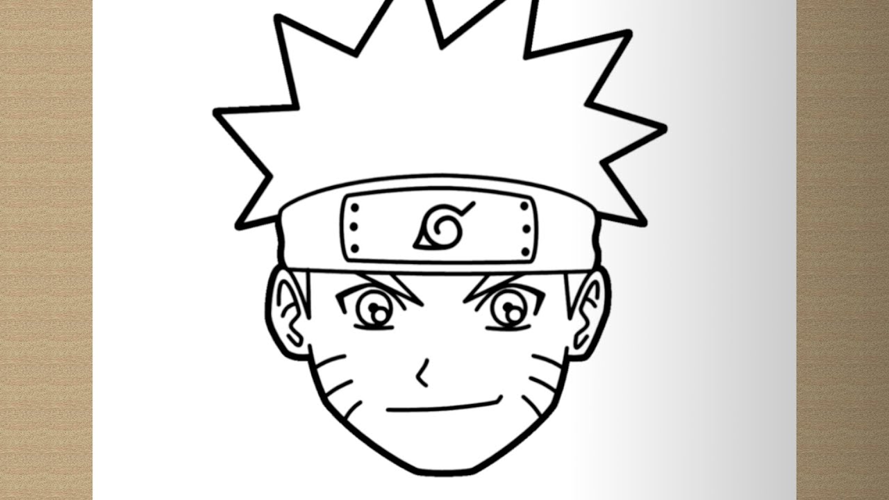 How to draw naruto step by step easy