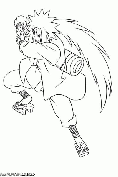 Imagen de naruto shippuden para colorear pãginas para colorear libro de color dibujos