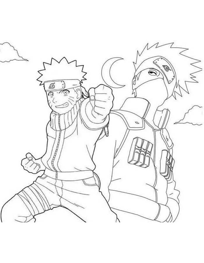 Kakashi coloring pages free personalizable coloring pages