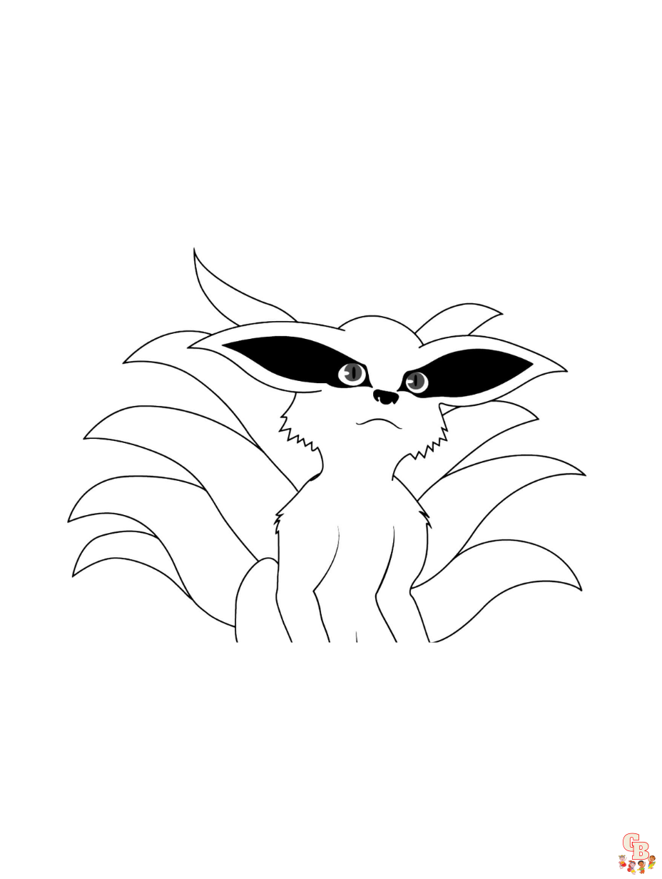 Free naruto coloring pages for kids and adults