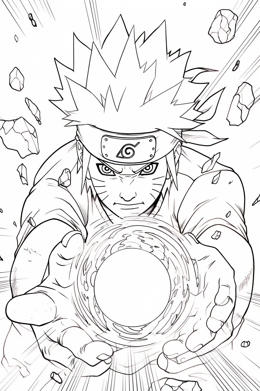 Naruto coloring pages