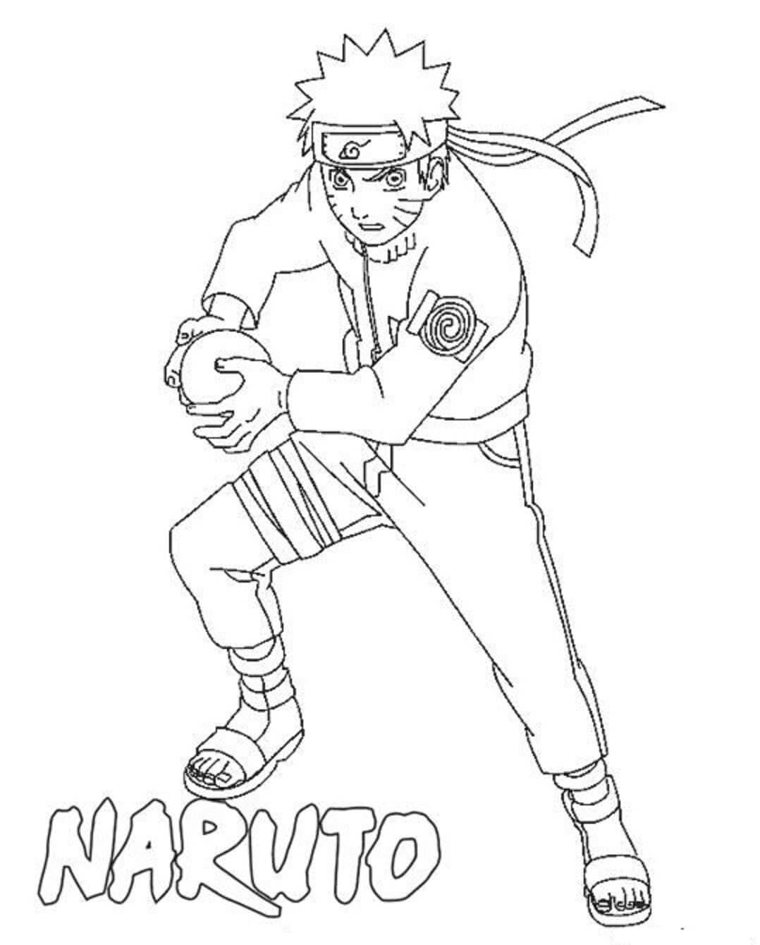 Naruto coloring pages