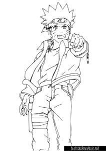 Naruto coloring pages