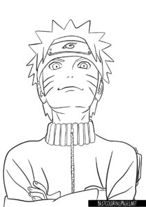 Naruto coloring pages