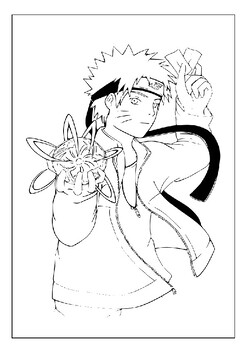 Get your kids excited about naruto with our printable coloring pages collection