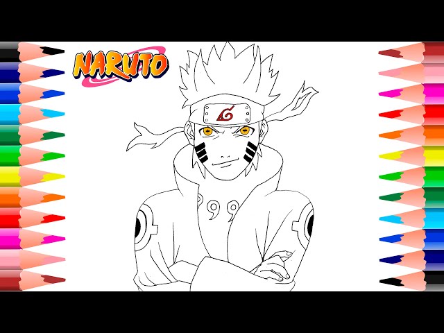 Naruto coloring pages