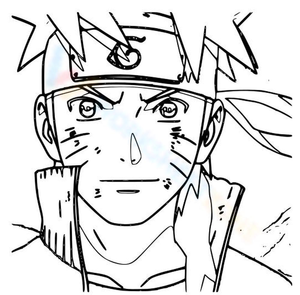 Free printable naruto coloring pages for kids adults