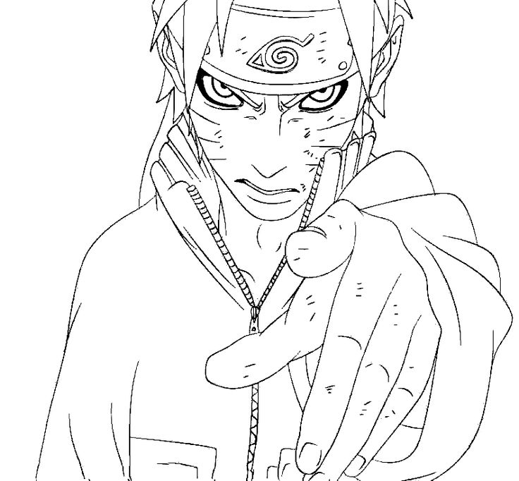 Naruto coloring pages