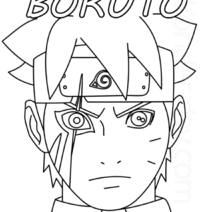 Boruto coloring pages printable for free download