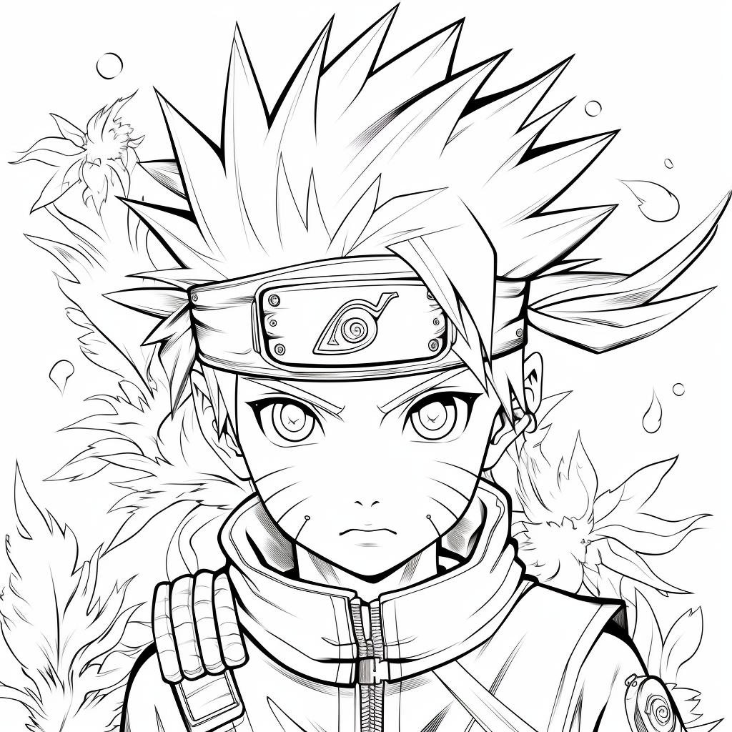 Naruto coloring pages you can download and print