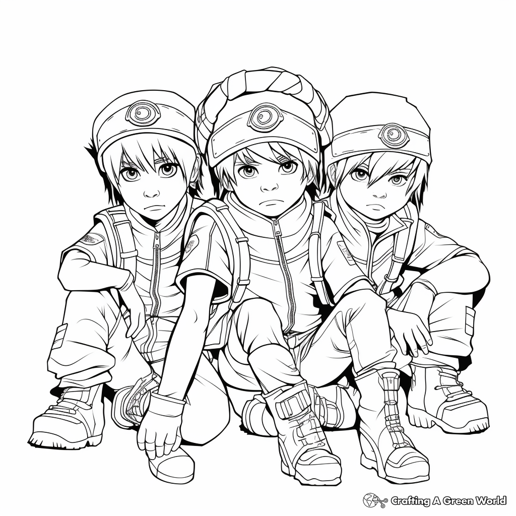 Naruto coloring pages