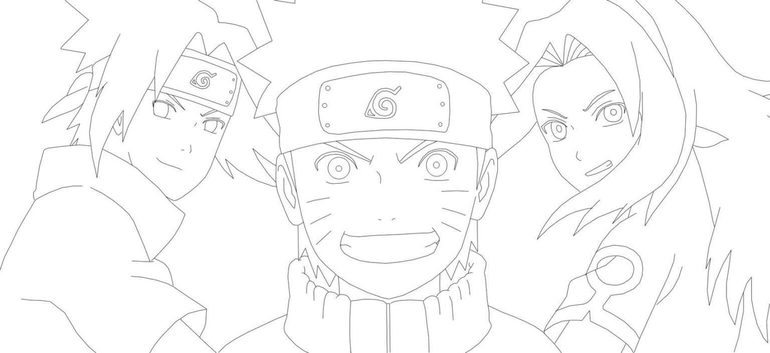 Naruto coloring pages