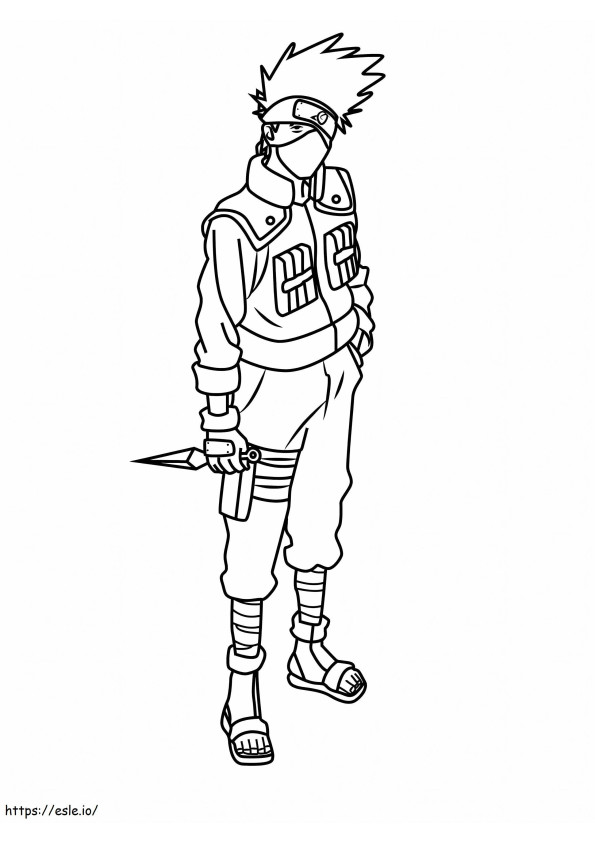 Naruto coloring pages