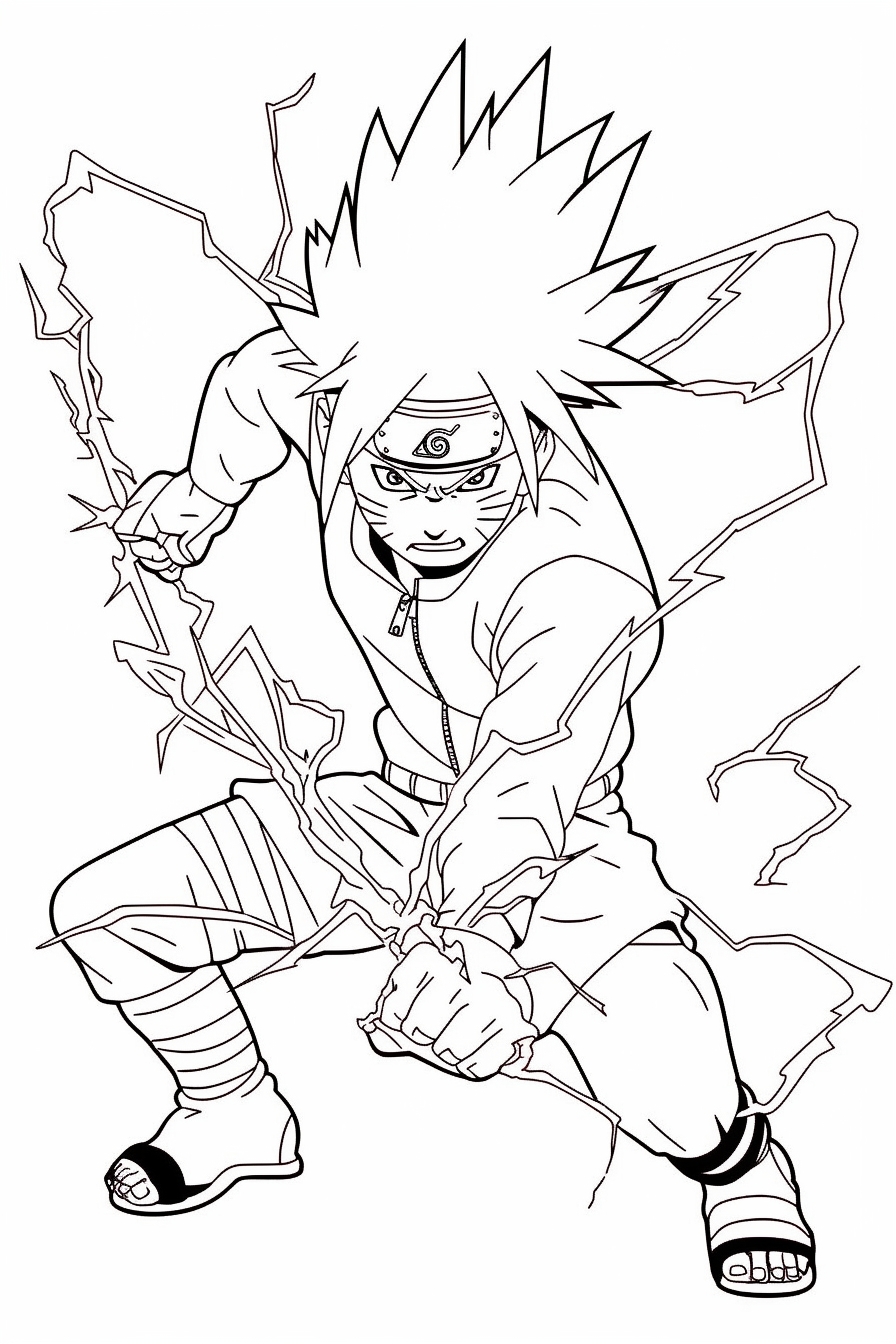 Naruto coloring pages