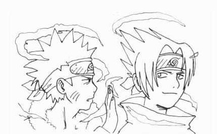 Hourly narusasu on x naruto and sasuke illustration by kishimoto httpstcooqgqylwem x