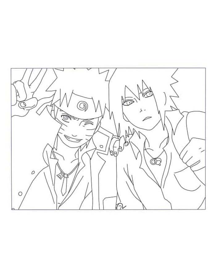 Sasuke coloring pages free personalizable coloring pages