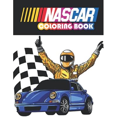 Nascar coloring book great nascar coloring pages