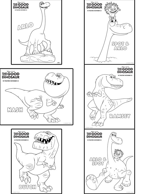 The good dinosaur handprint craft activity sheets
