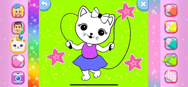 Like nastya coloring book game for android