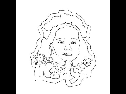 Like nastya para colorir