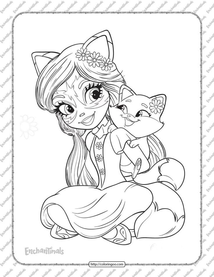 Printable felicity fox and flick coloring pages cartoon coloring pages barbie coloring pages unicorn coloring pages