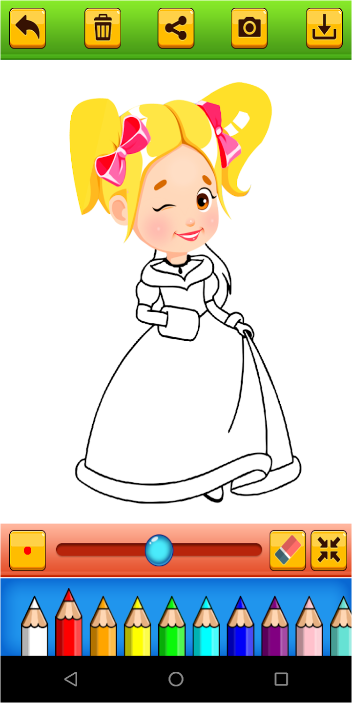Nastya coloring book le ngan for android