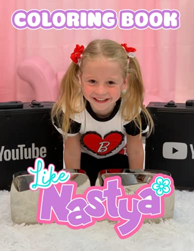 Buy nastya coloring book interesting coloring book suitable for all ages helping to reduce stress after studying working tiringâ giant great pages with premium quality images paperback â september online at u