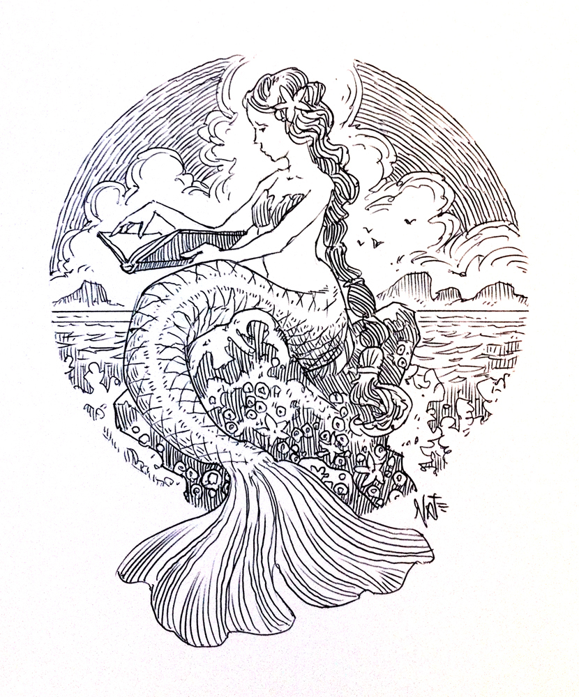 Attempted bloggery nathan hales mermaid tales