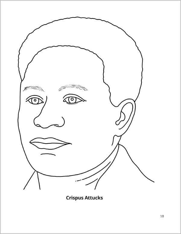 American revolution coloring notebook