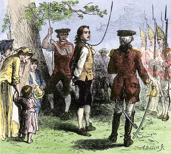 Death of nathan hale for sale as framed prints photos wall art and photo gifts