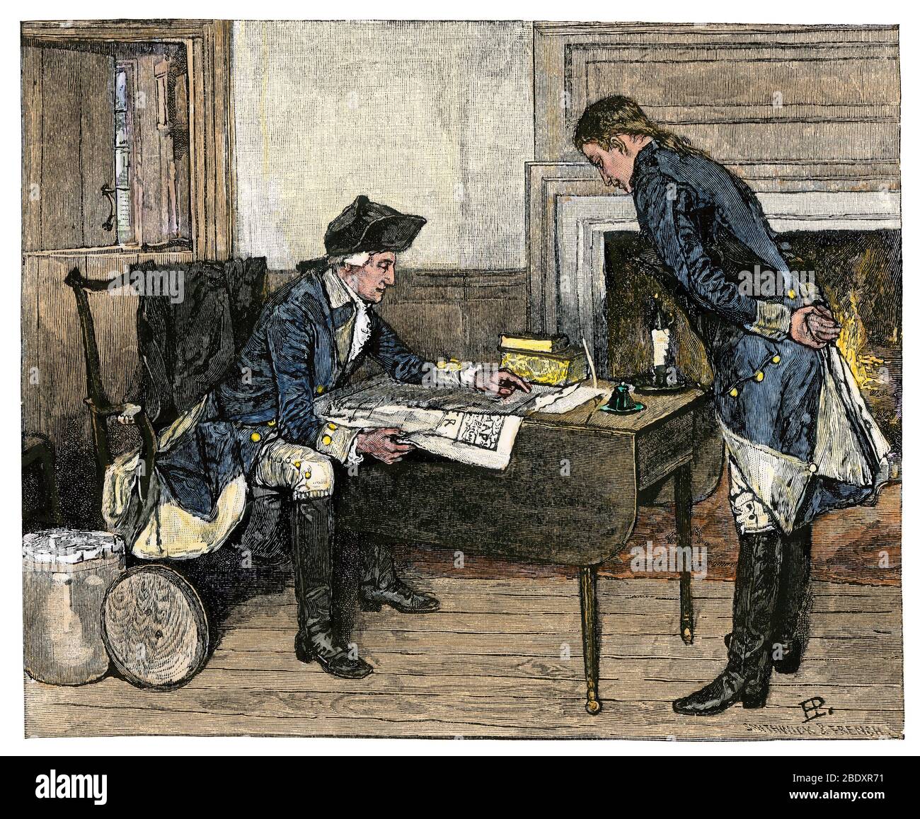 Nathan hale illustration hi