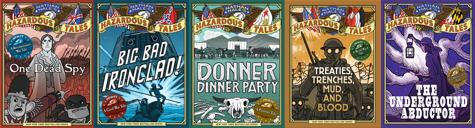 Using graphic novels in education nathan hales hazardous tales â comic book legal defense fund