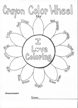 National crayon day coloring pages by noodlzart tpt