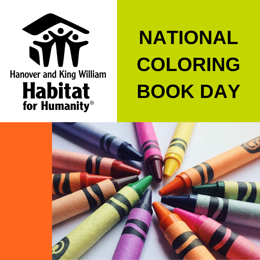 National coloring book day