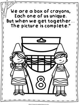 National crayon day bulletin board coloring pages tpt