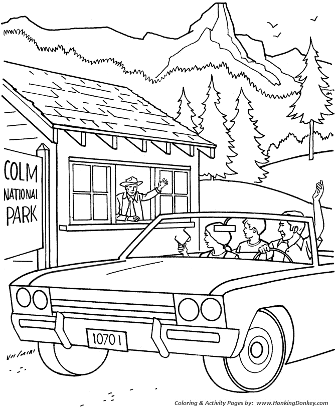 Summer coloring