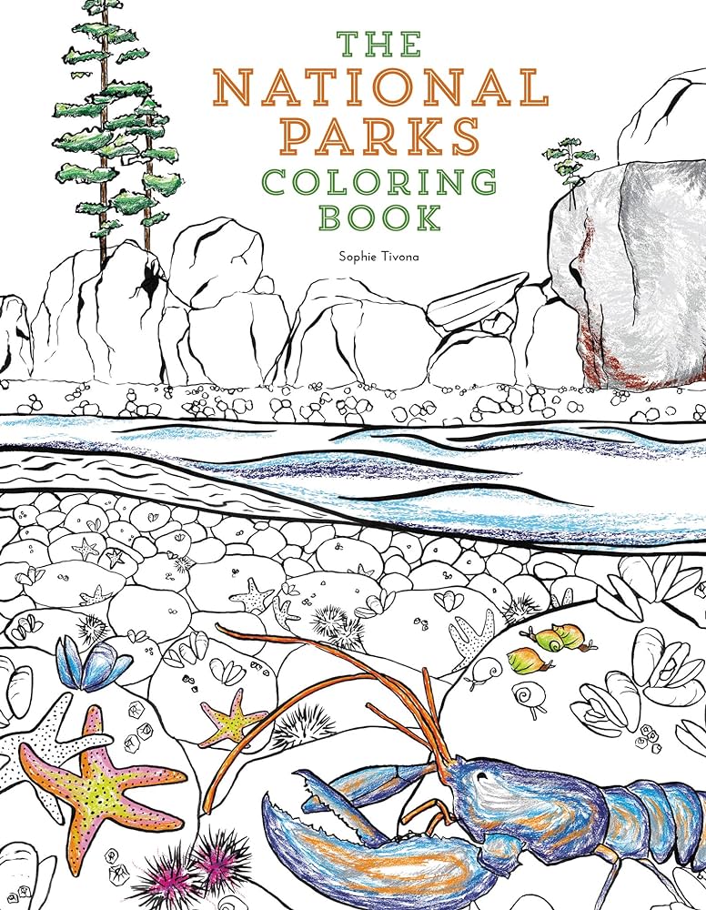 The national parks coloring book tivona sophie books