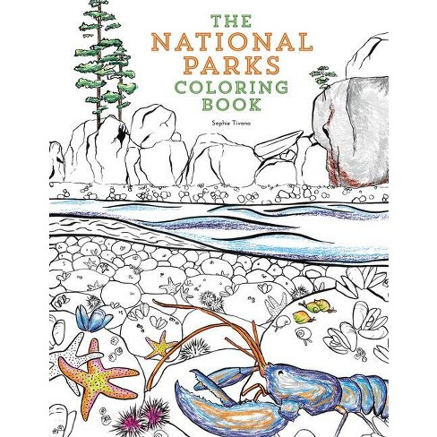 The national parks coloring book