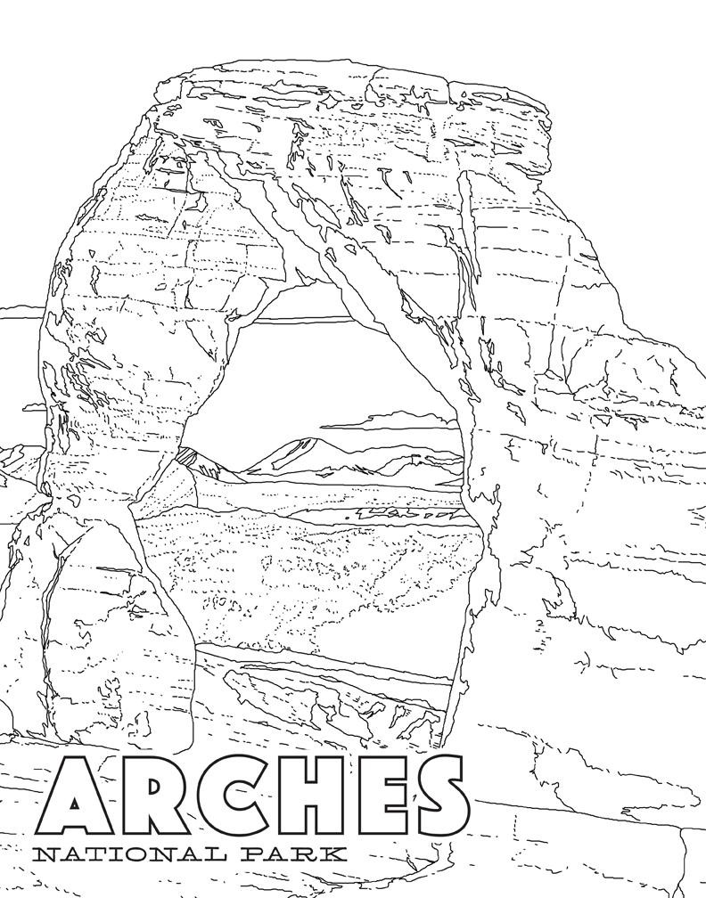 The national parks poster coloring book vmfa shop