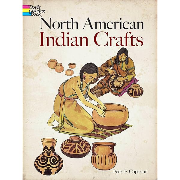 Native american masks coloring book dover native american coloring books dianne gaspas books