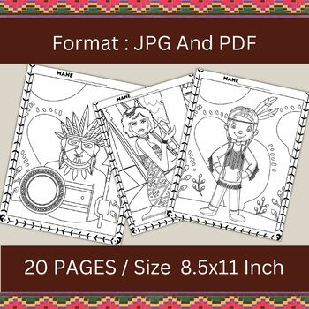 Native american heritage month coloring pages coloring sheets native american heritage month native american heritage heritage month