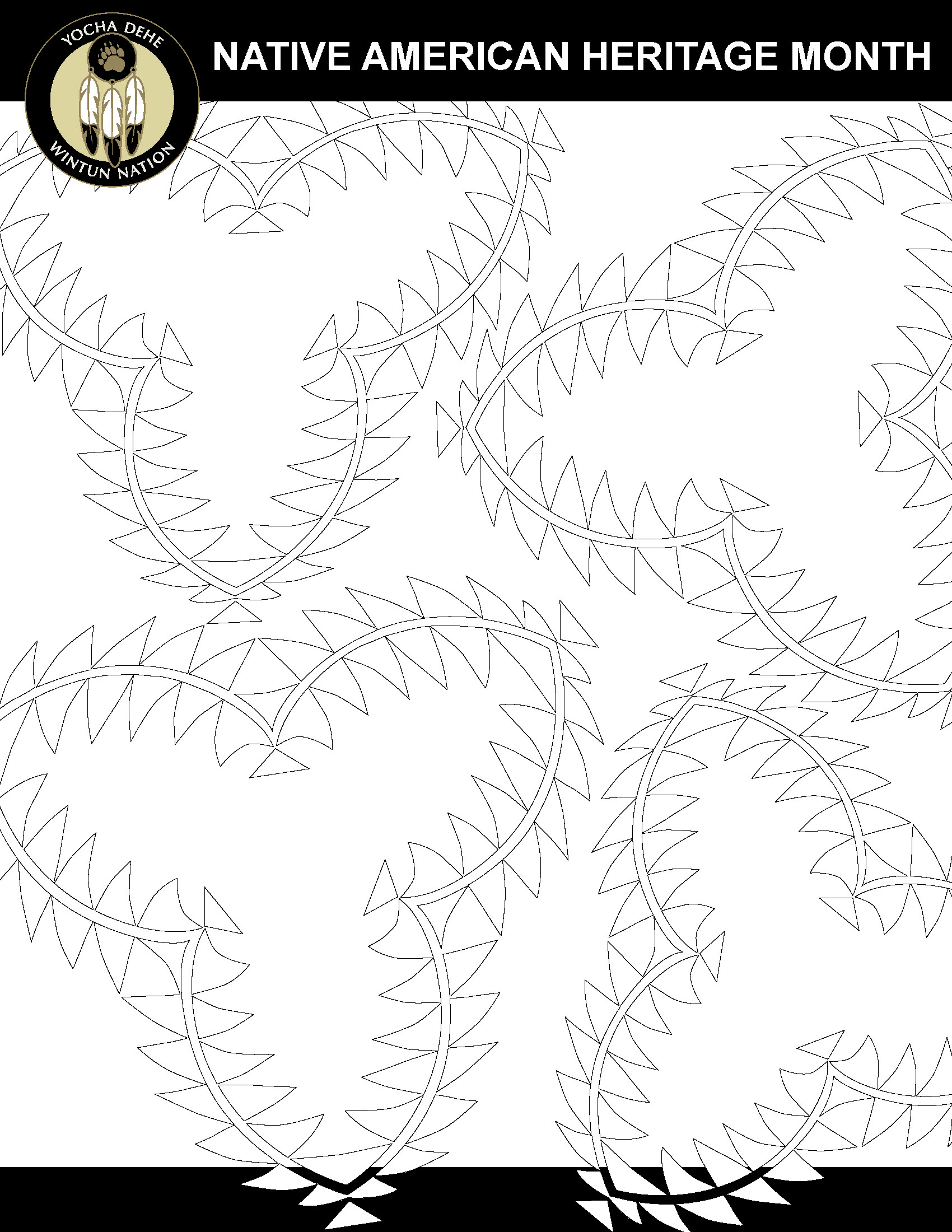 Yocha dehe wintun nation on x get creative when coloring your patwin pattern page brought to you by yocha dehe wintun nation be sure to tag us in your creations yochadehewn nationalnativeamericanheritagemonth