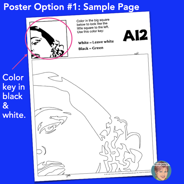 Native american heritage month activity famous faces collaboration poster art with jenny k