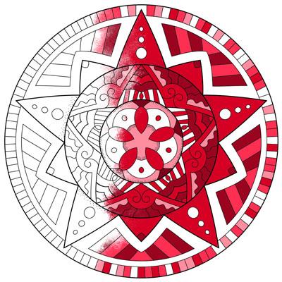 Mandalas with sides