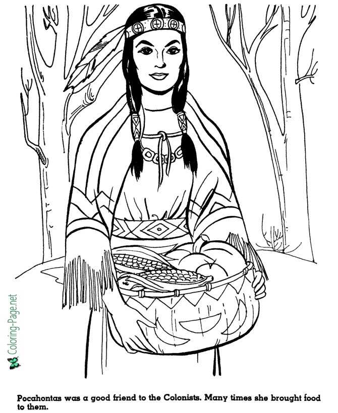 American history for kids coloring pages