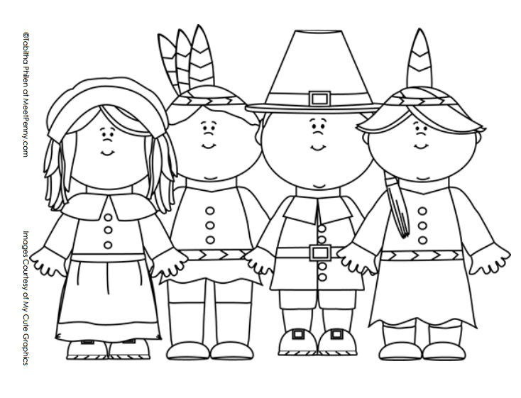 Thanksgiving coloring pages